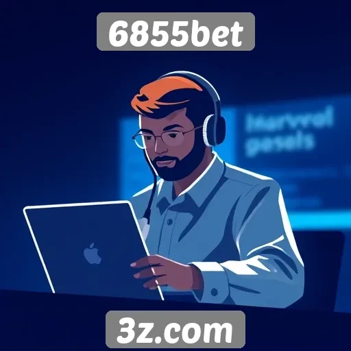 Atendimento ao cliente no 6855bet